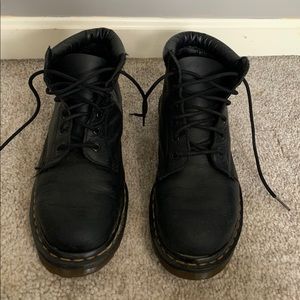 Dr. Marten Black Leather Boots- SZ 10